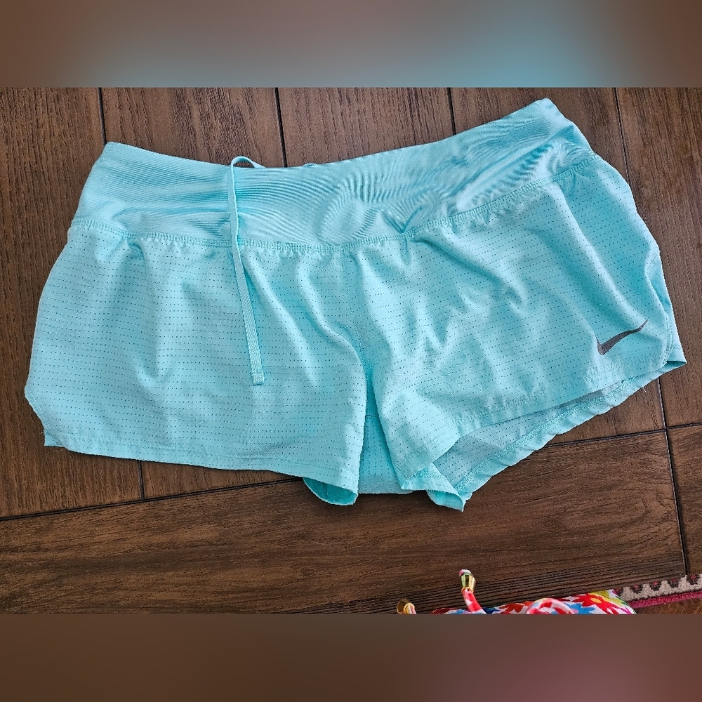 Nike Women's Aqua Athletic Shorts